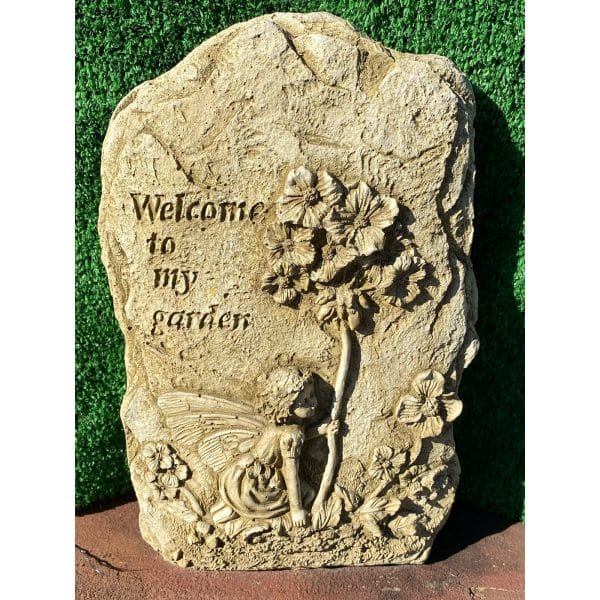 Fairy Stone 4 Concrete Statue 1337 - Image 2