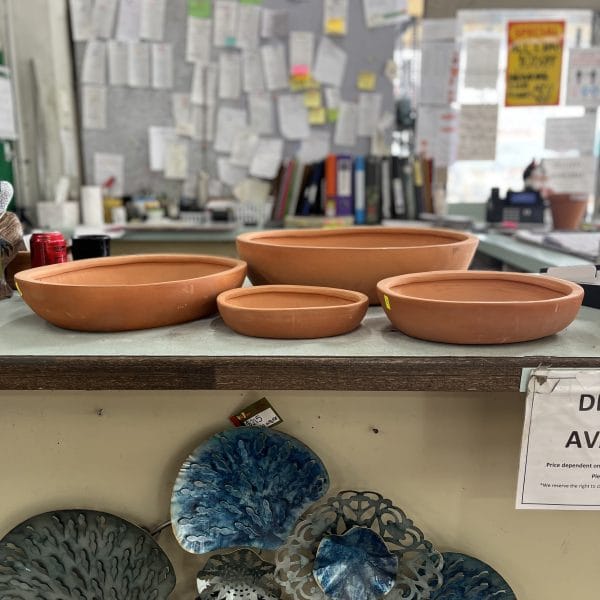 Terracotta Oval Bonsai Pot