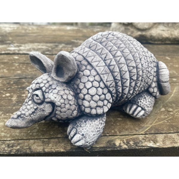 Armadillo Concrete Animal Statue 0154 - Image 2