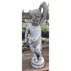 Boy & Towel Concrete Towel 0219