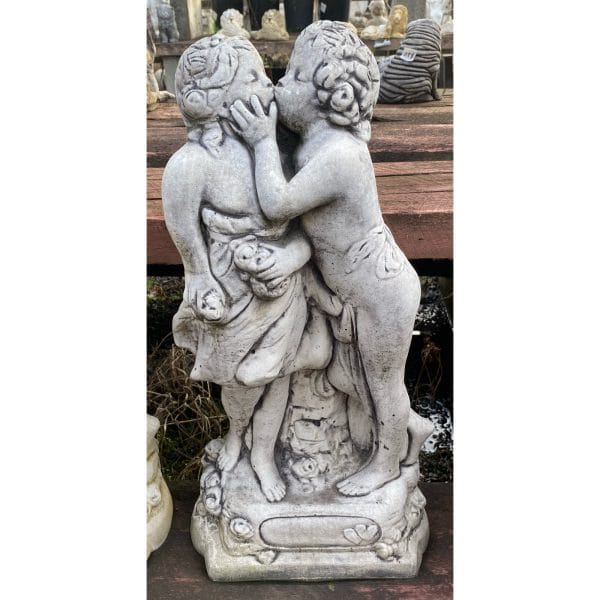 First Kiss Concrete Statue 0230