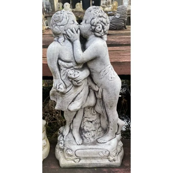 First Kiss Concrete Statue 0230