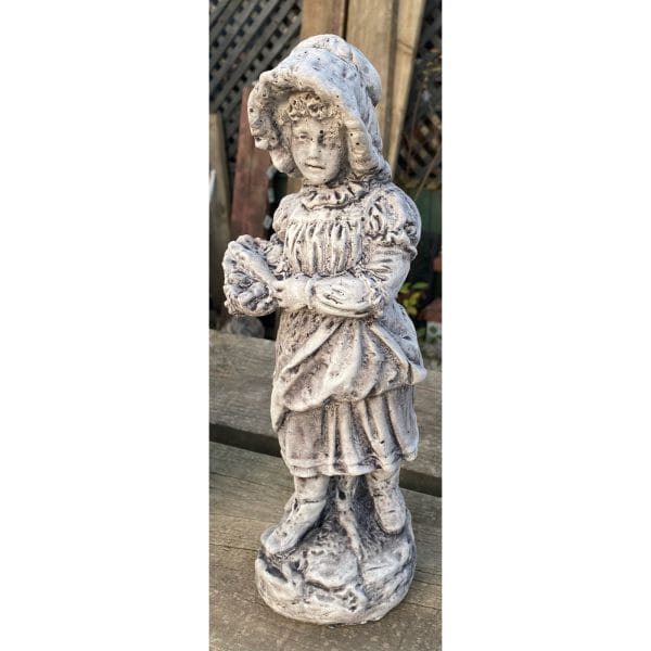 Fisher Girl Concrete Statue 9557