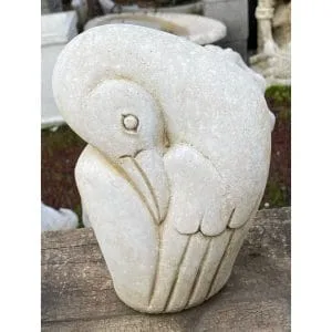 Crane Concrete Bird Statue 7418