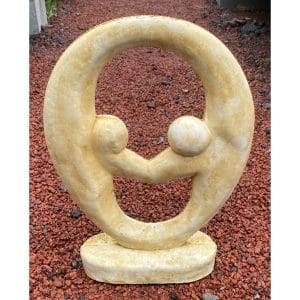 Dancers Modern Abstract Concrete Statue 7672