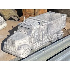Tipper Truck Concrete Statue 1261