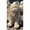 Kitty Concrete Cat Statue 0118