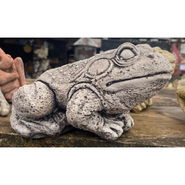 Frog Medium Concrete Statue 9610
