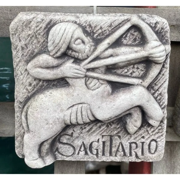 Sagittarius Tile Concrete Wall Plaque 9141