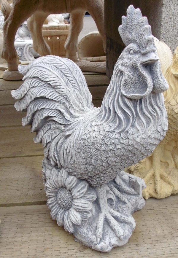 #3 - Concrete Rooster 5 (grey)