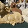 Concrete Calf Cow Statue