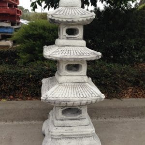 Tall Pagoda Concrete Lantern
