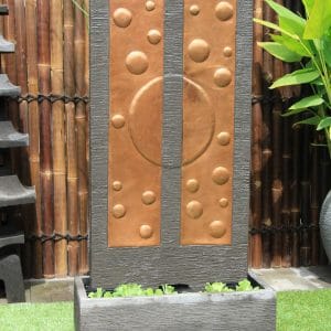 Bubble Copper Wall Fountain