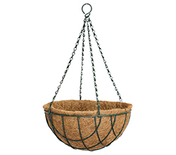 Lattice Wire Hanging Basket
