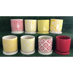 Ceramic Deco Cylinder Group Shot