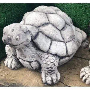 Happy Turtle Large Concrete Statue