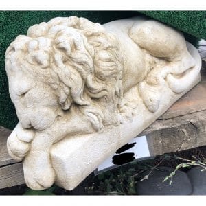 Lion Laying #2 Concrete Statue