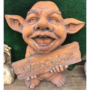 Welcome Gargoyle Concrete Statue