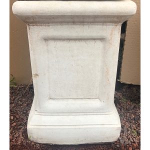 Square Pedestal Small Concrete Plinth / Stand