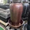 Ribbed Urn Glazed Fountain - Image 3