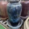 Ribbed Urn Glazed Fountain - Image 4