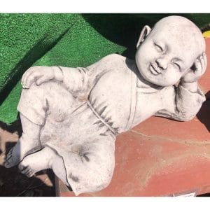Tibet Monk Laying on back Small