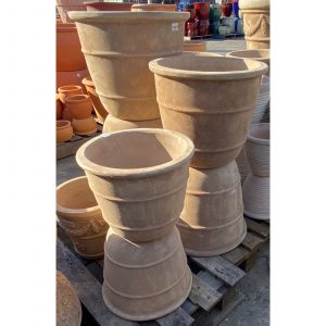 Citrus Tub Pot Antique Terracotta Garden Planter