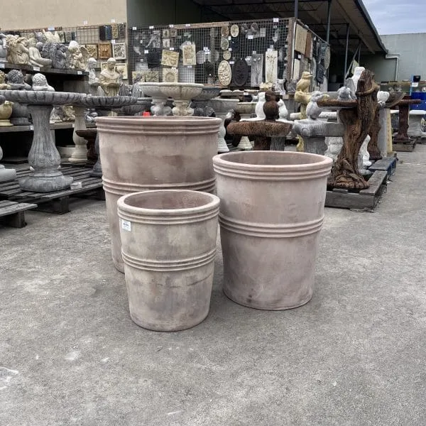 Band Pot/ Astra Planter Antique Terracotta Garden Planter