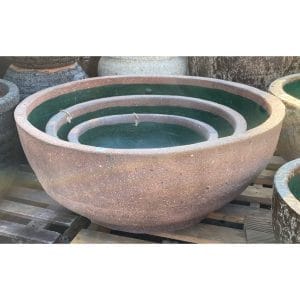 Low Bowl with Epoxy Liner