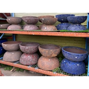 Wide Bowl Pot Relic Garden Planter