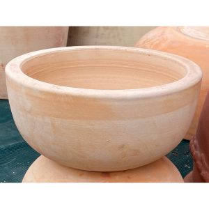 Plain Terracotta Bowl Garden Pot Planter
