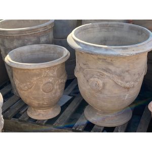 Anduze French Style Urn Antique Terracotta Garden Planter Pot