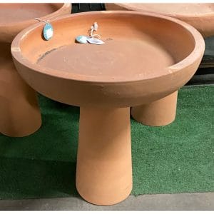 Kai Terracotta Birdbath