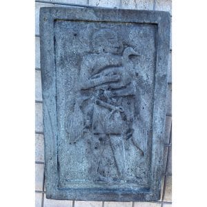 Egyptian Male Slave Concrete Wall Plaque