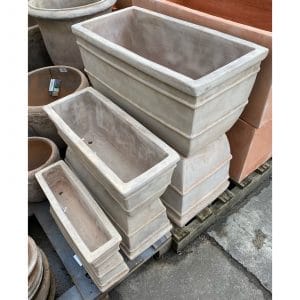 Citrus Trough Antique Terracotta Garden Planter Pot