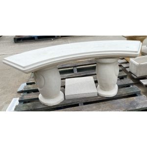 Modern Two Faces Curved Bench Seat