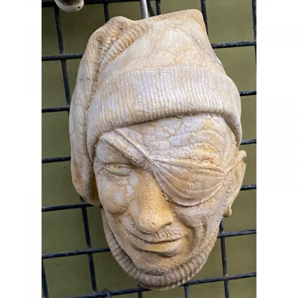 Smuggler Head Concrete Wall Plaque