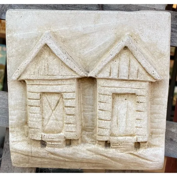 Boat Sheds Tile Concrete Wall Plaque