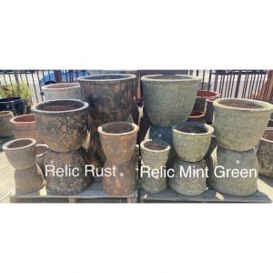 Roll Top Egg Relic Garden Pot