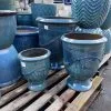 Anduze Urn Large Glazed Garden Pot Planter - Image 6