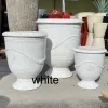 Anduze Urn Large Glazed Garden Pot Planter - Image 9