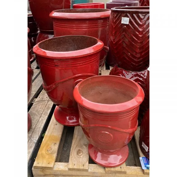 Anduze Urn Large Glazed Garden Pot Planter