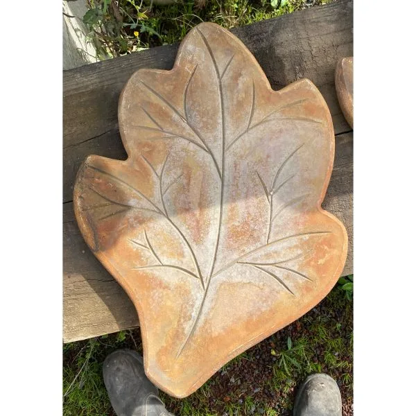 Leaf Concrete Paver Right
