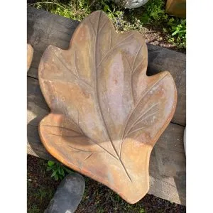 Leaf Concrete Paver Left