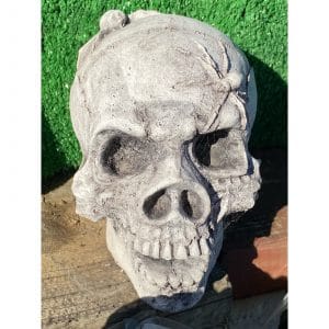 Skull Small Concrete Statue 1262