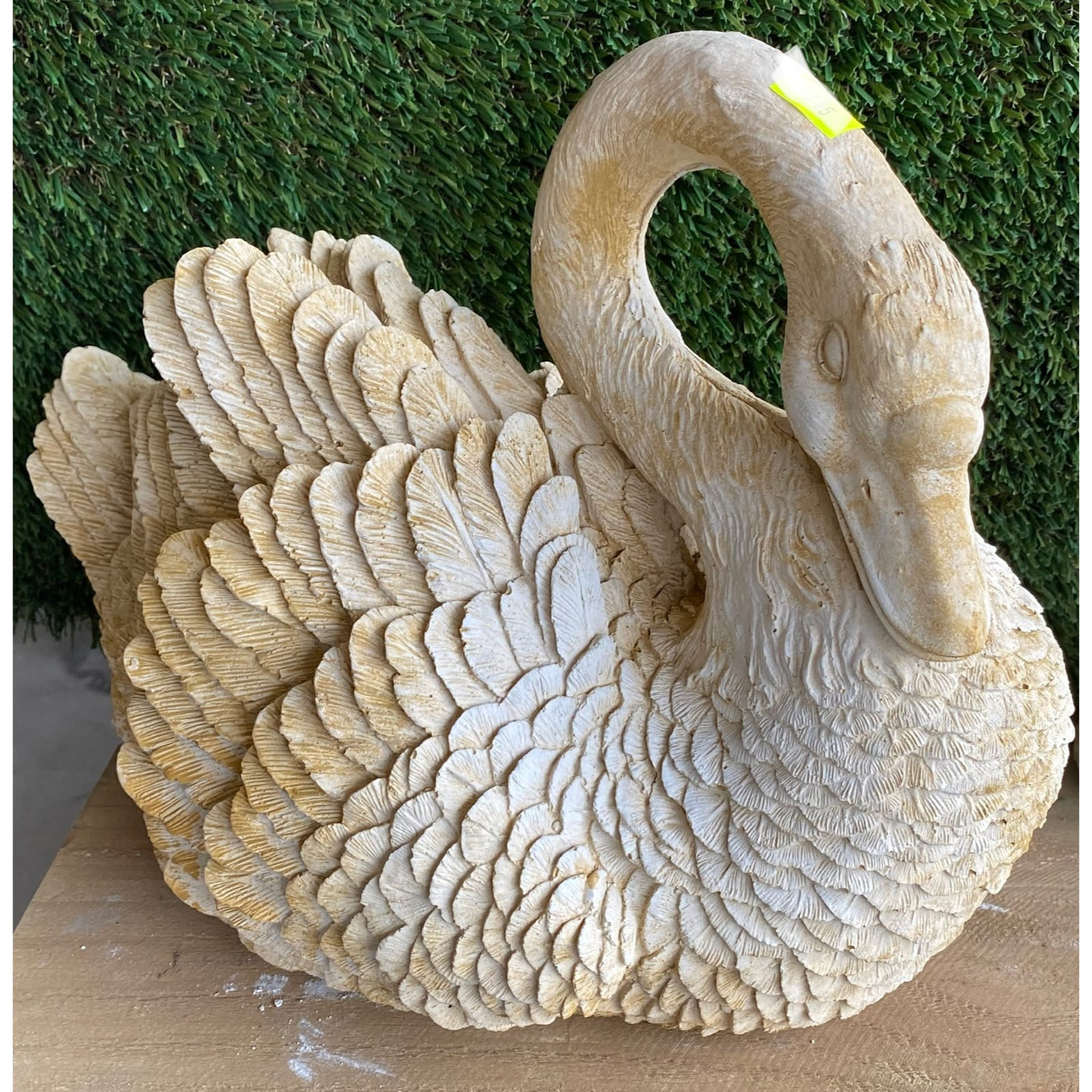 Swan Concrete Garden Statue 1028