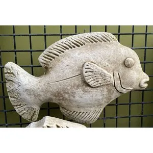 Fish - Small Concrete Wall Plaque 0570