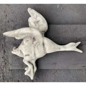 Flying Duck - Large Concrete Wall Plaque 0527