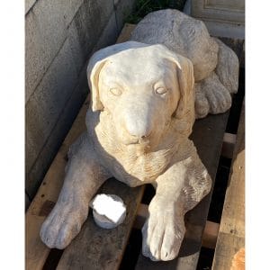 St Bernard X-Large Concrete Statue 1059