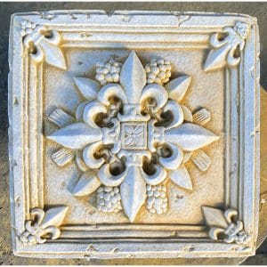 Spearhead Design Concrete Wall Plaque 9118